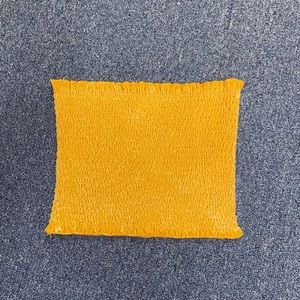 Hollister Yellow/Gold Tube Top